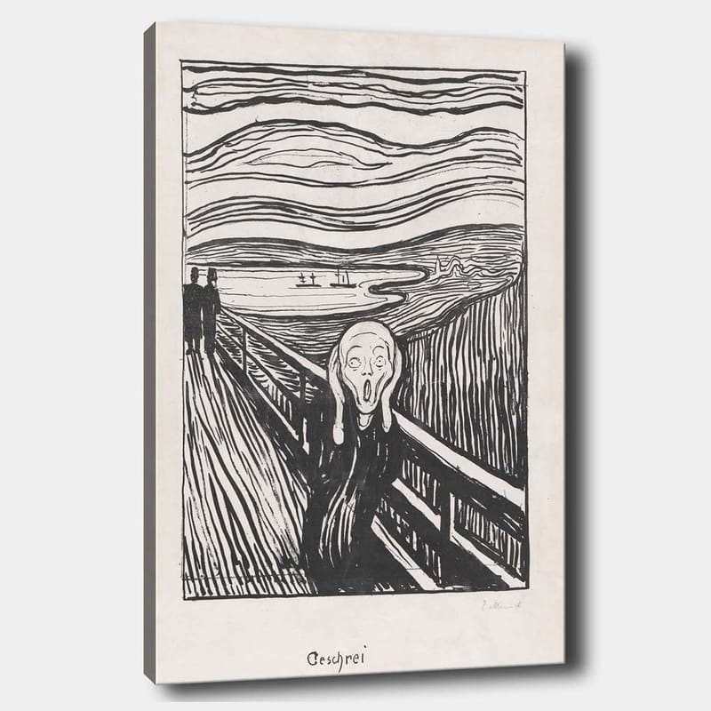 Dekorativ Canvasbilde 70x100 cm - Flerfarget - Interiør - Maleri & posters - Lerretsbilder