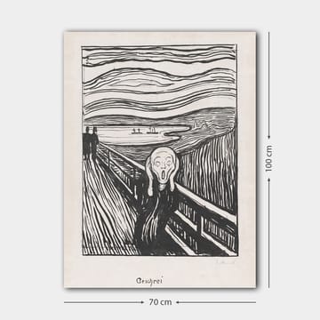 Dekorativ Canvasbilde 70x100 cm - Flerfarget - Interiør - Maleri & posters - Lerretsbilder