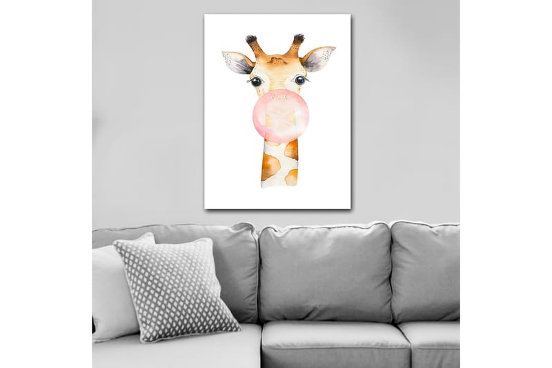 Dekorativ Canvasbilde 70x100 cm - Flerfarget - Interiør - Maleri & posters - Lerretsbilder