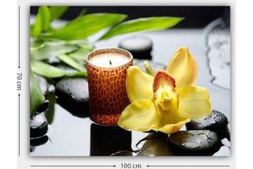 Dekorativ Canvasbilde 70x100 cm - Flerfarget - Interiør - Maleri & posters - Lerretsbilder