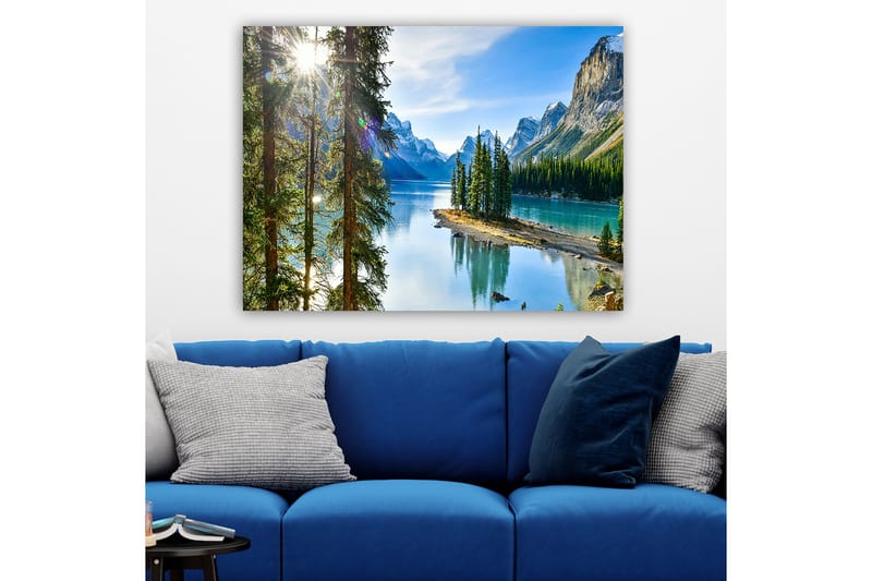 Dekorativ Canvasbilde 70x100 cm - Flerfarget - Interiør - Maleri & posters - Lerretsbilder