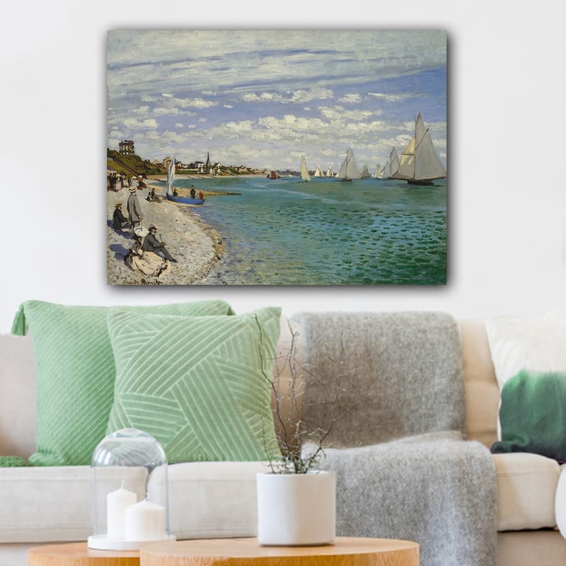 Dekorativ Canvasbilde 70x100 cm - Flerfarget - Interiør - Maleri & posters - Lerretsbilder