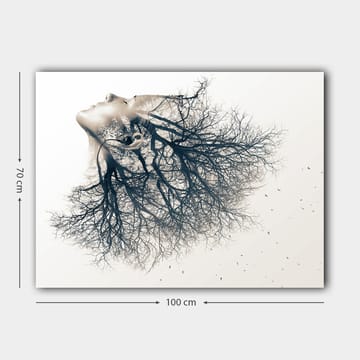 Dekorativ Canvasbilde 70x100 cm - Flerfarget - Interiør - Maleri & posters - Lerretsbilder
