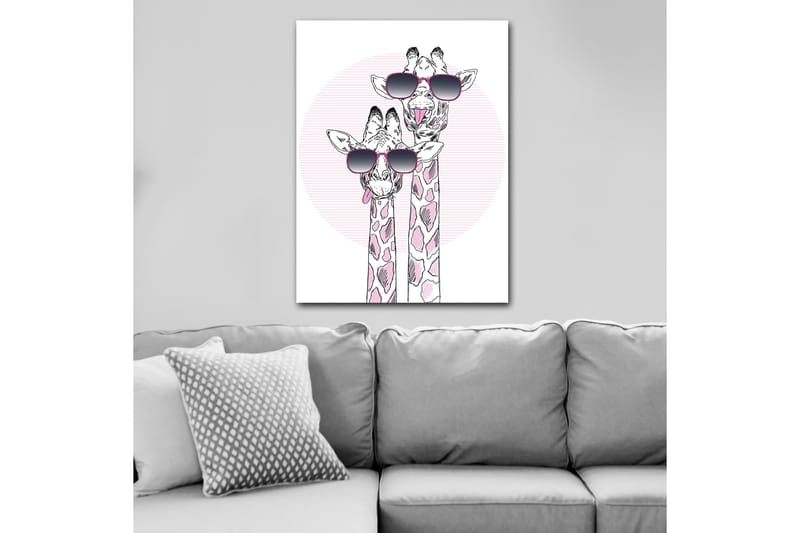 Dekorativ Canvasbilde 70x100 cm - Flerfarget - Interiør - Maleri & posters - Lerretsbilder