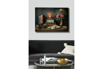 Dekorativ Canvasbilde 70x100 cm - Flerfarget - Interiør - Maleri & posters - Lerretsbilder
