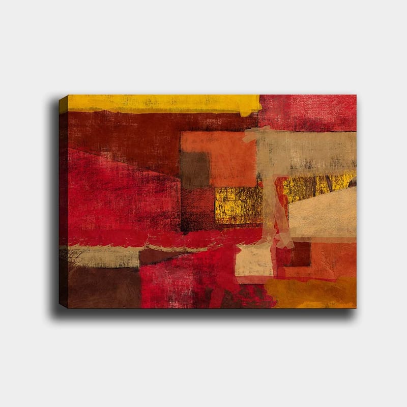 Dekorativ Canvasbilde 70x100 cm - Flerfarget - Interiør - Maleri & posters - Lerretsbilder