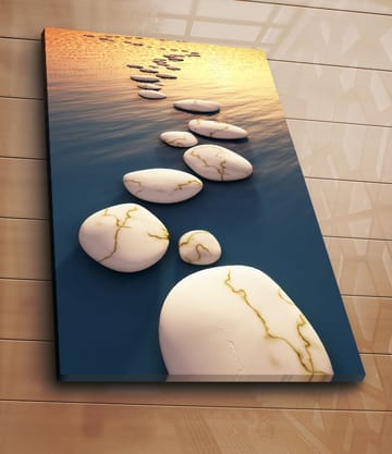Dekorativ Canvasbilde 70x100 cm - Flerfarget - Interiør - Maleri & posters - Lerretsbilder