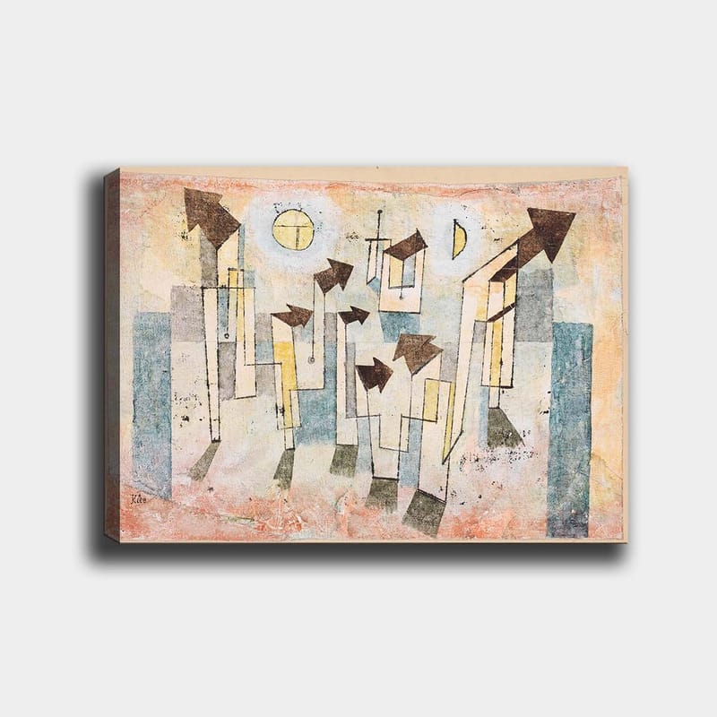 Dekorativ Canvasbilde 70x100 cm - Flerfarget - Interiør - Maleri & posters - Lerretsbilder