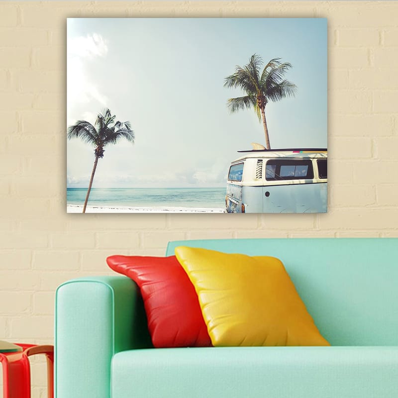 Dekorativ Canvasbilde 70x100 cm - Flerfarget - Interiør - Maleri & posters - Lerretsbilder