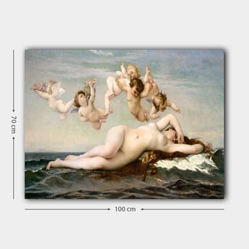 Dekorativ Canvasbilde 70x100 cm - Flerfarget - Interiør - Maleri & posters - Lerretsbilder