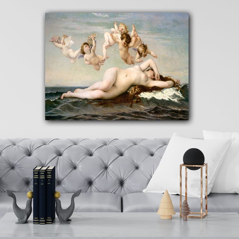 Dekorativ Canvasbilde 70x100 cm - Flerfarget - Interiør - Maleri & posters - Lerretsbilder