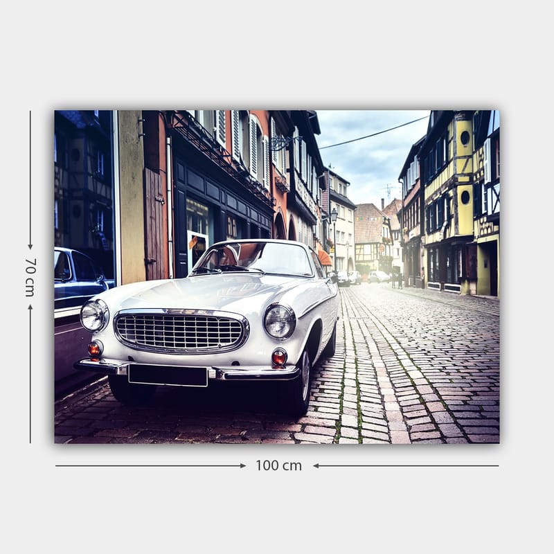 Dekorativ Canvasbilde 70x100 cm - Flerfarget - Interiør - Maleri & posters - Lerretsbilder