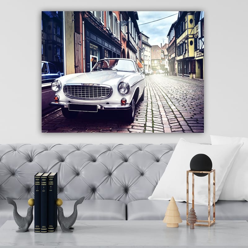 Dekorativ Canvasbilde 70x100 cm - Flerfarget - Interiør - Maleri & posters - Lerretsbilder