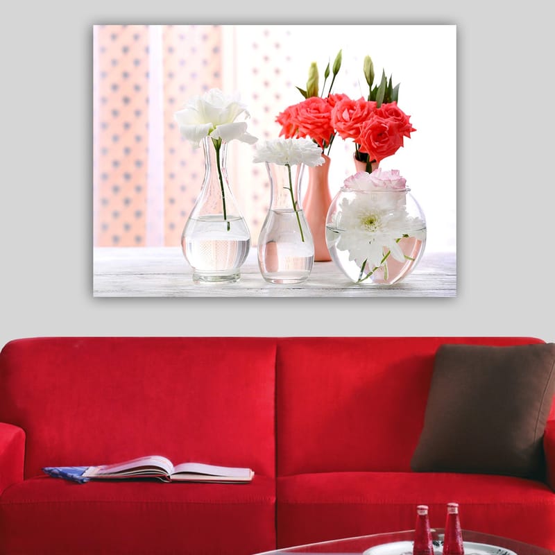 Dekorativ Canvasbilde 70x100 cm - Flerfarget - Interiør - Maleri & posters - Lerretsbilder