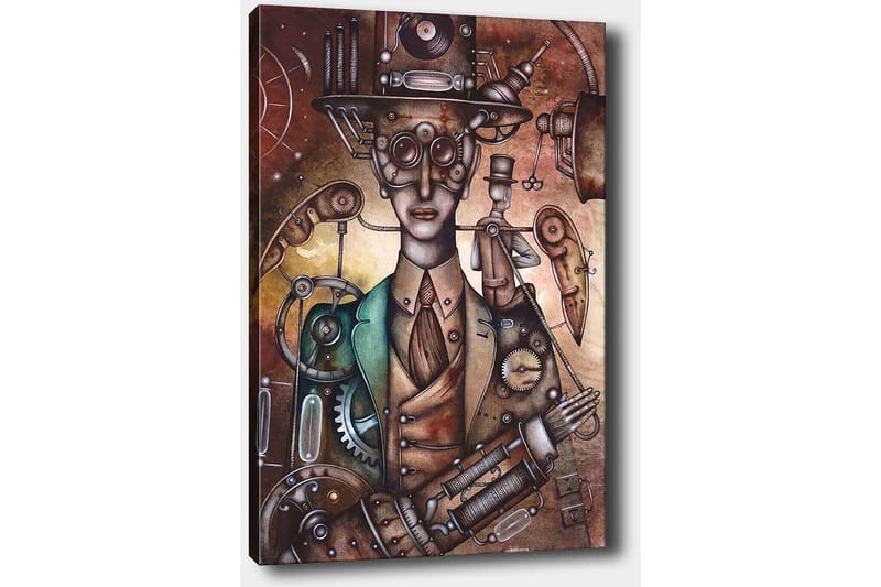Dekorativ Canvasbilde 70x100 cm - Flerfarget - Interiør - Maleri & posters - Lerretsbilder