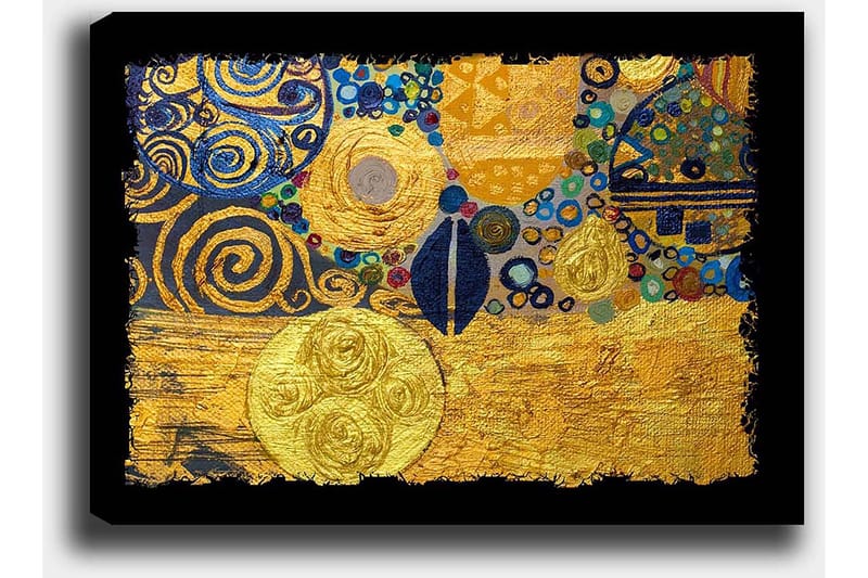 Dekorativ Canvasbilde 70x100 cm - Flerfarget - Interiør - Maleri & posters - Lerretsbilder