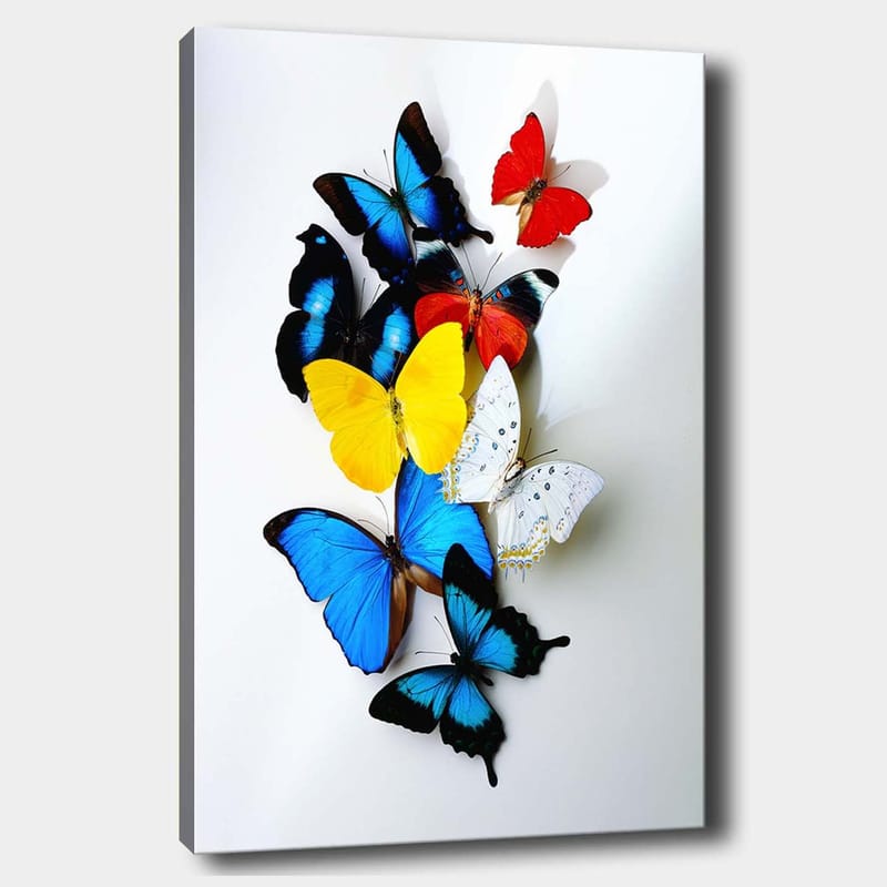 Dekorativ Canvasbilde 70x100 cm - Flerfarget - Interiør - Maleri & posters - Lerretsbilder