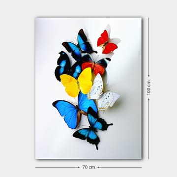 Dekorativ Canvasbilde 70x100 cm - Flerfarget - Interiør - Maleri & posters - Lerretsbilder