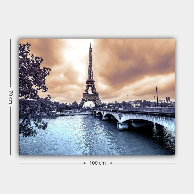 Dekorativ Canvasbilde 70x100 cm - Flerfarget - Interiør - Maleri & posters - Lerretsbilder