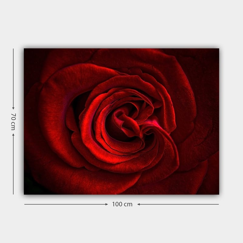 Dekorativ Canvasbilde 70x100 cm - Flerfarget - Interiør - Maleri & posters - Lerretsbilder