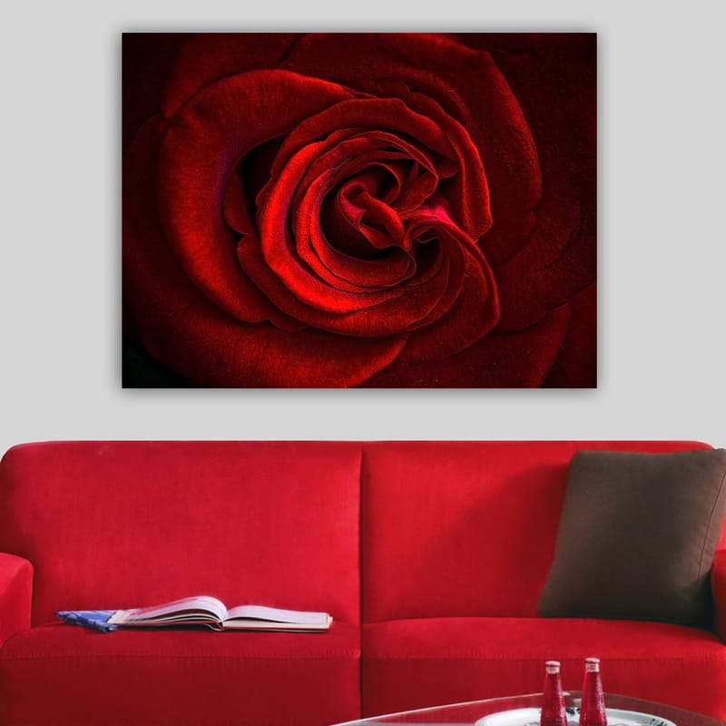 Dekorativ Canvasbilde 70x100 cm - Flerfarget - Interiør - Maleri & posters - Lerretsbilder