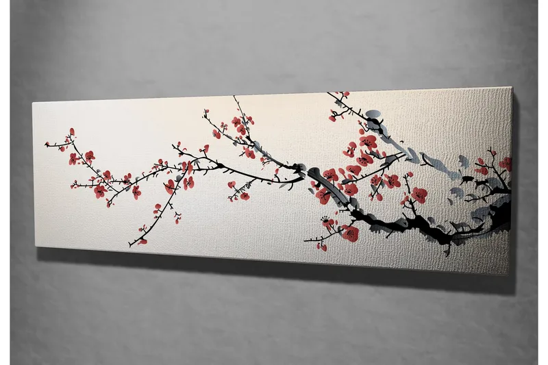 Dekorativ Canvasbilde - Flerfarget - Interiør - Maleri & posters - Lerretsbilder