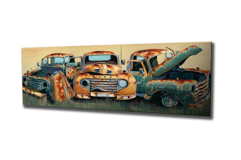 Dekorativ Canvasbilde - Flerfarget - Interiør - Maleri & posters - Lerretsbilder