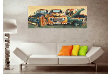 Dekorativ Canvasbilde - Flerfarget - Interiør - Maleri & posters - Lerretsbilder