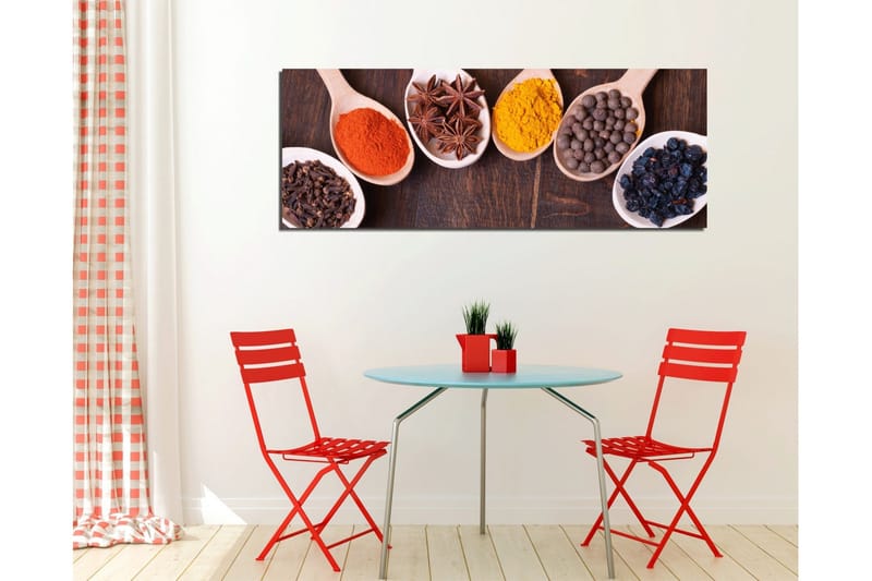 Dekorativ Canvasbilde - Flerfarget - Interiør - Maleri & posters - Lerretsbilder