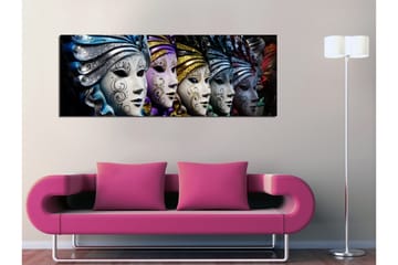 Dekorativ Canvasbilde - Flerfarget - Interiør - Maleri & posters - Lerretsbilder