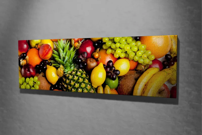 Dekorativ Canvasbilde - Flerfarget - Interiør - Maleri & posters - Lerretsbilder