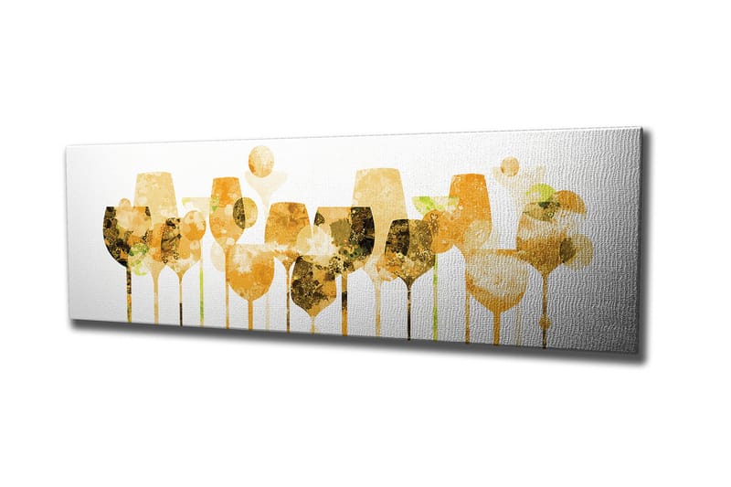 Dekorativ Canvasbilde - Flerfarget - Interiør - Maleri & posters - Lerretsbilder