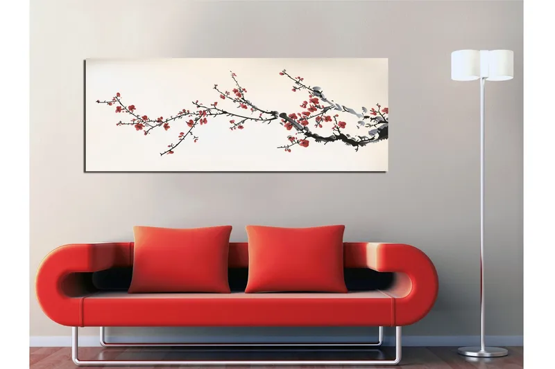 Dekorativ Canvasbilde - Flerfarget - Interiør - Maleri & posters - Lerretsbilder