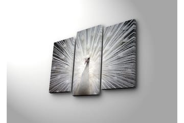 Dekorativ Canvasbilde LED-belysning 3 Deler - Flerfarget - Interiør - Maleri & posters - Lerretsbilder