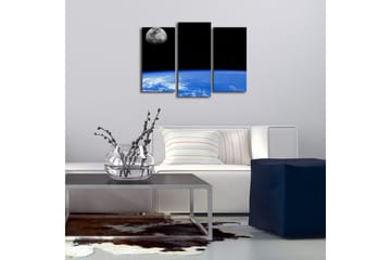 Dekorativ Canvasbilde LED-belysning 3 Deler - Flerfarget - Interiør - Maleri & posters - Lerretsbilder