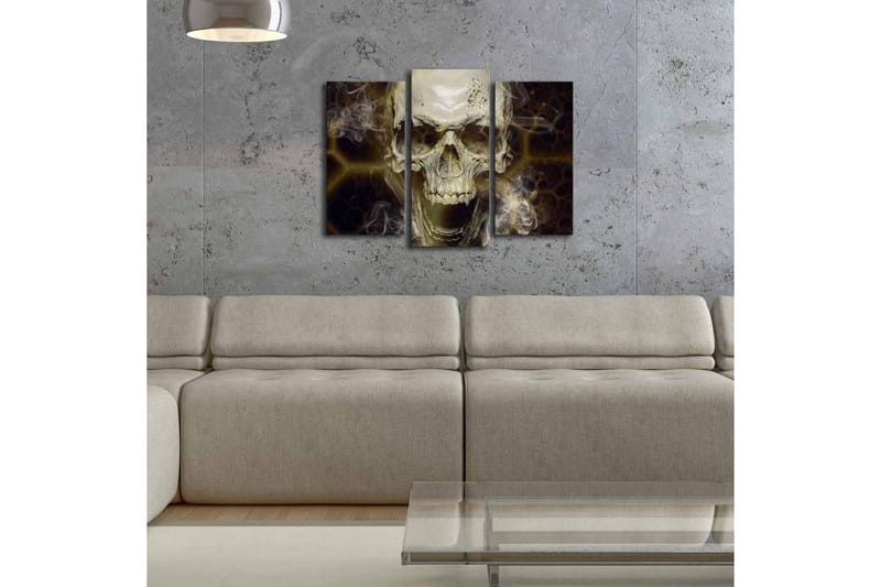 Dekorativ Canvasbilde LED-belysning 3 Deler - Flerfarget - Interiør - Maleri & posters - Lerretsbilder