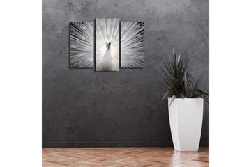 Dekorativ Canvasbilde LED-belysning 3 Deler - Flerfarget - Interiør - Maleri & posters - Lerretsbilder