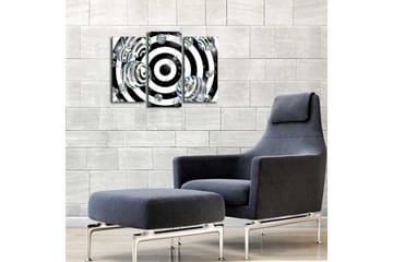 Dekorativ Canvasbilde LED-belysning 3 Deler - Flerfarget - Interiør - Maleri & posters - Lerretsbilder