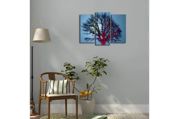 Dekorativ Canvasbilde LED-belysning 3 Deler - Flerfarget - Interiør - Maleri & posters - Lerretsbilder