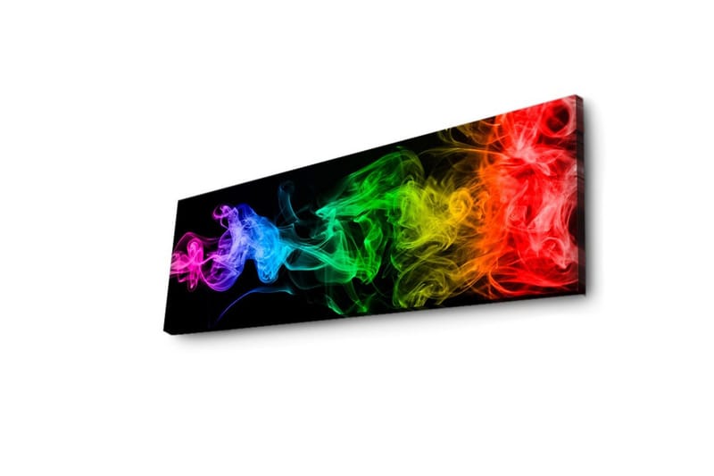 Dekorativ Canvasbilde LED-belysning - Flerfarget - Interiør - Maleri & posters - Lerretsbilder