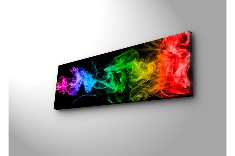 Dekorativ Canvasbilde LED-belysning - Flerfarget - Interiør - Maleri & posters - Lerretsbilder
