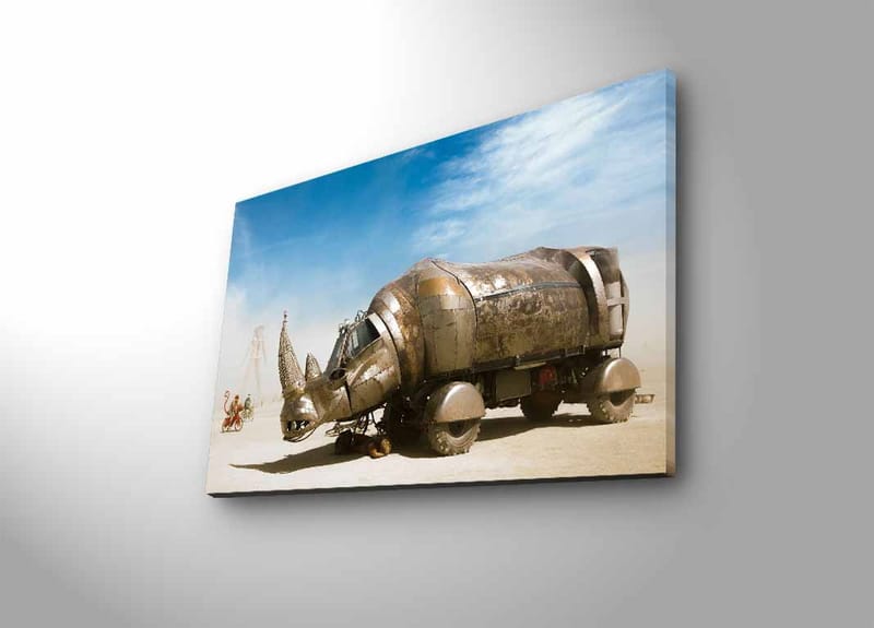 Dekorativ Canvasbilde med LED 45x70 cm - Flerfarget - Interiør - Maleri & posters - Lerretsbilder