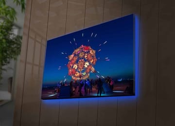 Dekorativ Canvasbilde med LED 45x70 cm - Flerfarget - Interiør - Maleri & posters - Lerretsbilder