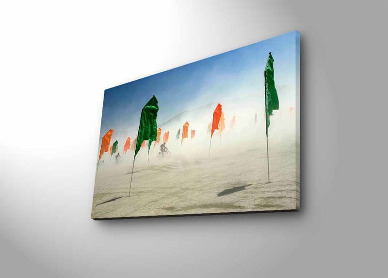 Dekorativ Canvasbilde med LED 45x70 cm - Flerfarget - Interiør - Maleri & posters - Lerretsbilder