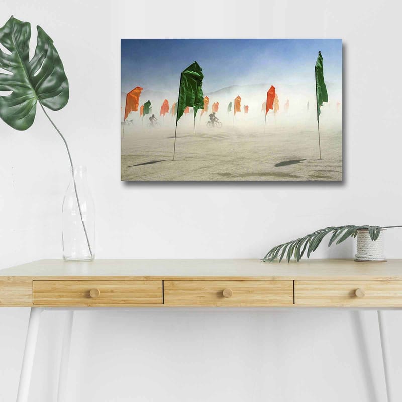 Dekorativ Canvasbilde med LED 45x70 cm - Flerfarget - Interiør - Maleri & posters - Lerretsbilder