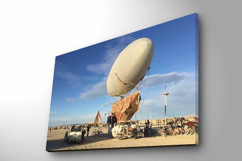 Dekorativ Canvasbilde med LED 45x70 cm - Flerfarget - Interiør - Maleri & posters - Lerretsbilder