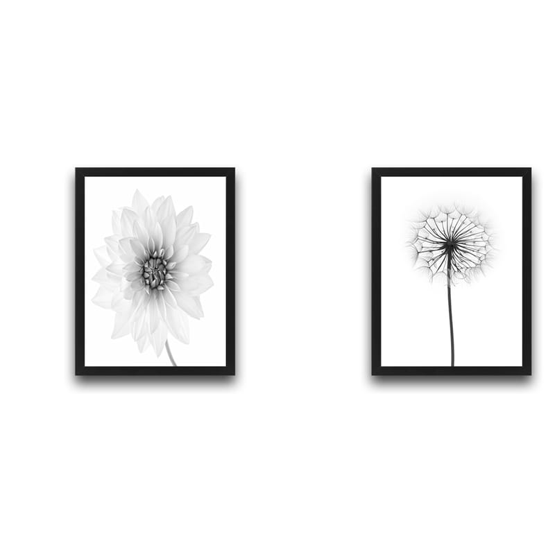 Dekorativ InnRammemet maling 2-Deler 30x40 cm - Flerfarget - Interiør - Maleri & posters - Lerretsbilder