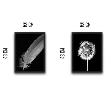 Dekorativ InnRammemet maling 2-Deler 30x40 cm - Flerfarget - Interiør - Maleri & posters - Lerretsbilder