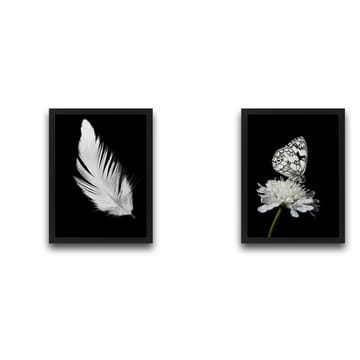 Dekorativ InnRammemet maling 2-Deler 30x40 cm - Flerfarget - Interiør - Maleri & posters - Lerretsbilder