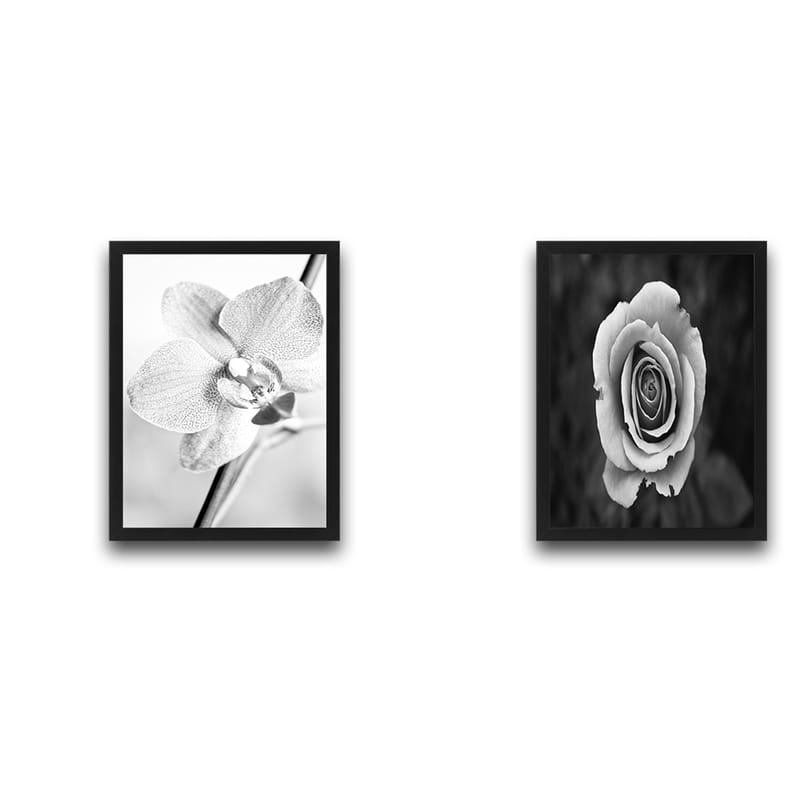 Dekorativ InnRammemet maling 2-Deler 30x40 cm - Flerfarget - Interiør - Maleri & posters - Lerretsbilder